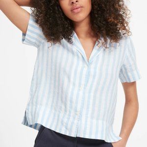 Everlane Linen Short-Sleeve Notch Shirt